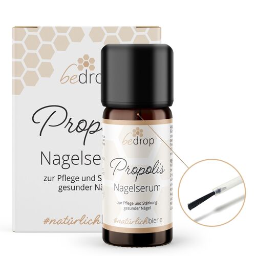 Propolis Nagelserum - Nagelpflege mit hochdosiertem Propolis & 4 ätherischen Ölen - 10ml