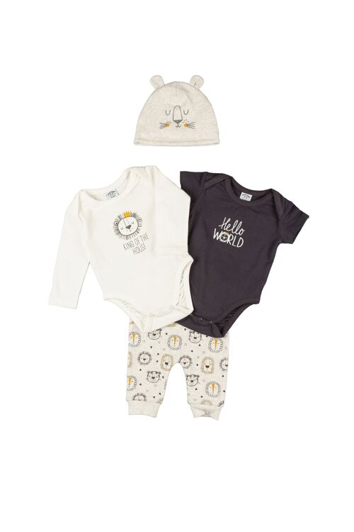 Multicolor newborn 4-piece pack Ref: 79258