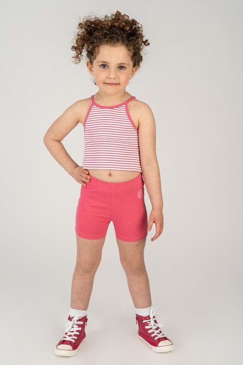Fuchsia girl's shorts Ref: 84058