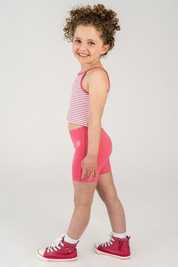 Short fille fuchsia Réf : 84058 2