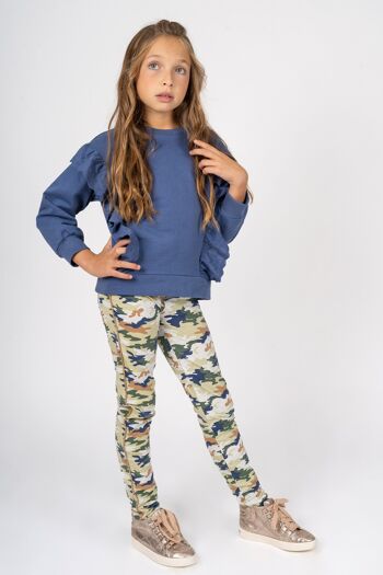 Legging imprimé fille Réf : 77776 1