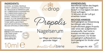 Vorteilsset: 3x Propolis Nagelserum - Nagelpflege mit hochdosiertem Propolis & 4 ätherischen Ölen - 10ml 3
