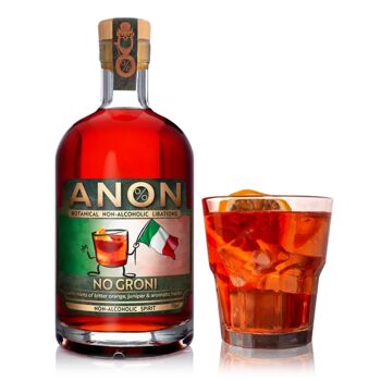 ANON No Groni, Spiritueux sans alcool, parfait pour les cocktails, 70cl 3