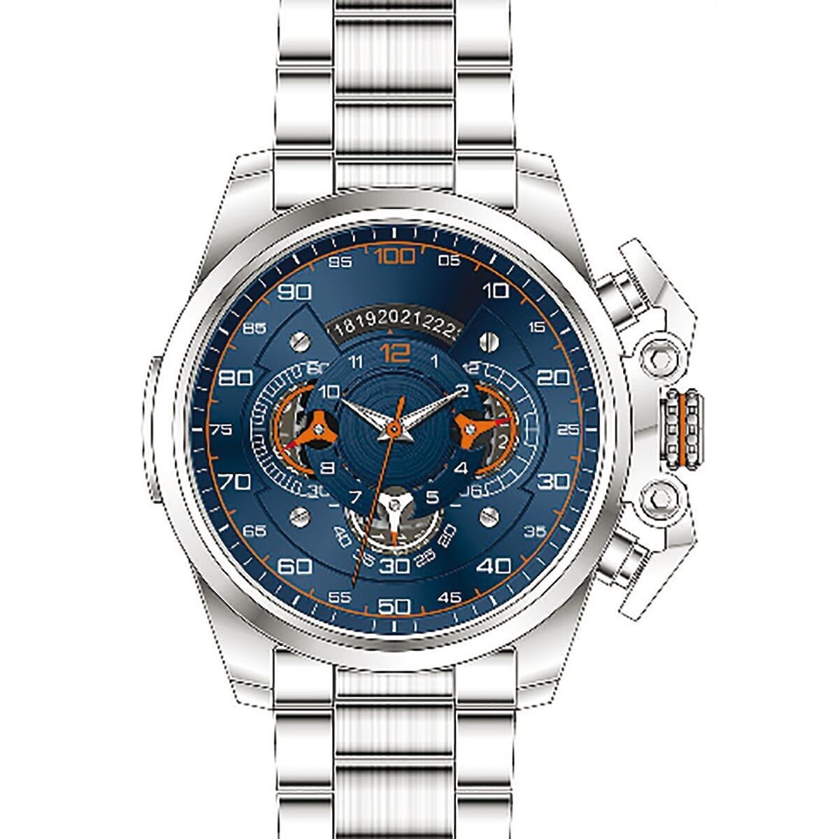 LeeCooper-LC07426.390 – Orologio da uomo – Analogico