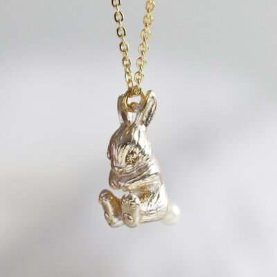 3D Bunny Necklace