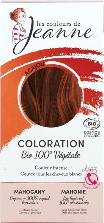 COLORATION 100% VEGETALE LES CUIVRES 8