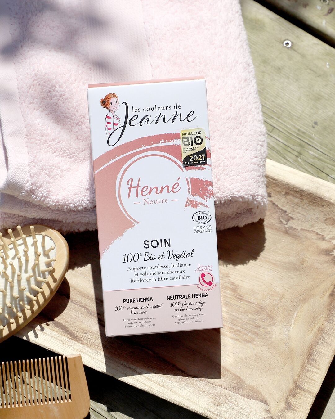 TRATTAMENTO ALL'HENNE NEUTRO 100% BIOLOGICO E VEGETALE