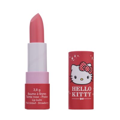 Hello Kitty – Puderrosa getönter Lippenbalsam