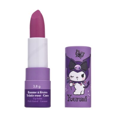 Kuromi – Fuchsia Pink getönter Lippenbalsam