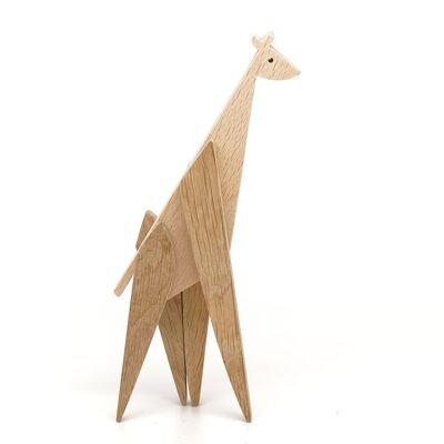 Handgefertigtes magnetisches Holzspielzeug Esnaf - Tierreich - Giraffe
