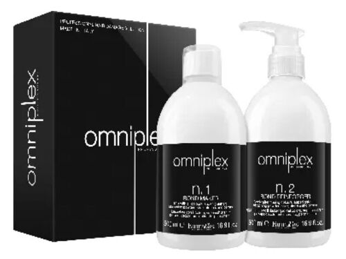 Kit de Soins Capillaires OMNIPLEX - Soins Intensifs et Crème, 2 x 500 ml