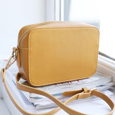 Mustard Rectangular Shoulder Bag