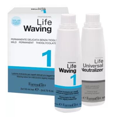 Permanente Life Acid Structurante – Natürliches Haar, 110+110 ml, Farmavita