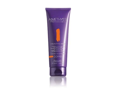 AMETHYSTE Masque coloré tube 250ml Cuivré