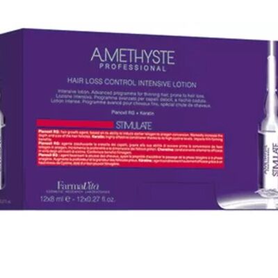 Ampolla Anticaída Amatista 12X8Ml - Farmavita