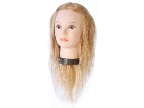 Tête d'étude JULIA - Cheveux Naturels Blond Très Clair 40/45 cm