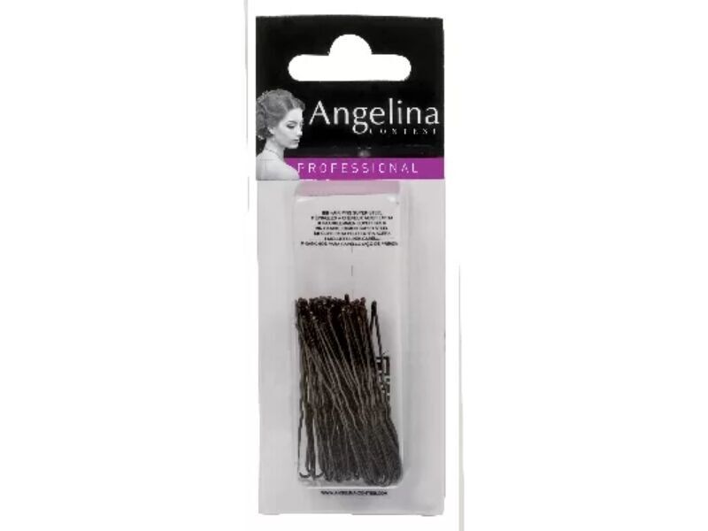 Spille ondulate/perline in bronzo Kifix (4.5 cm)x50