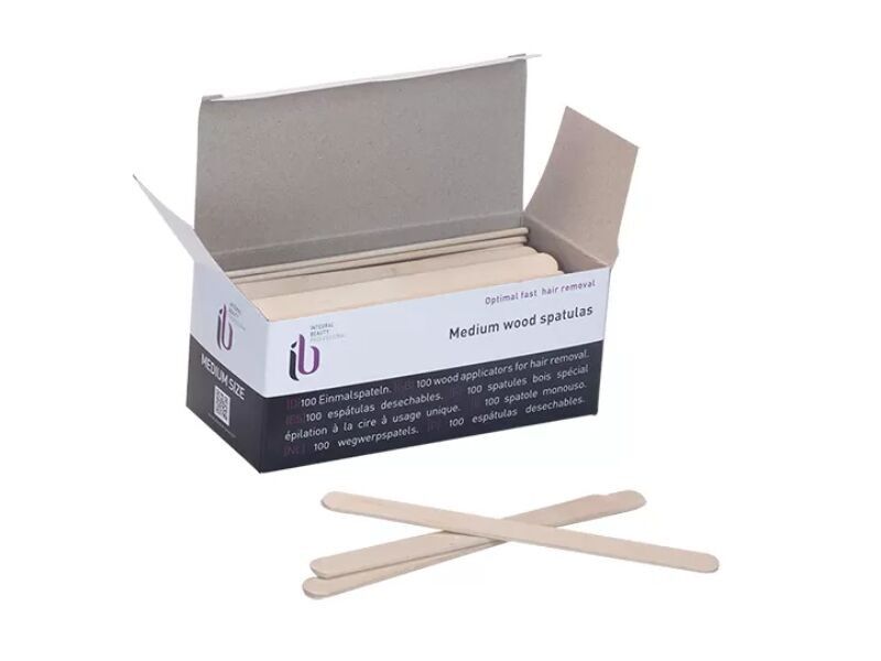 Wax Spatulas - Medium, 114 x 10 mm, Pack of 100