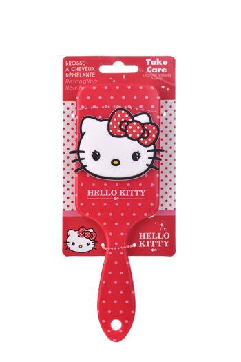 Hello Kitty - Brosse pour Cheveux Rouge 1