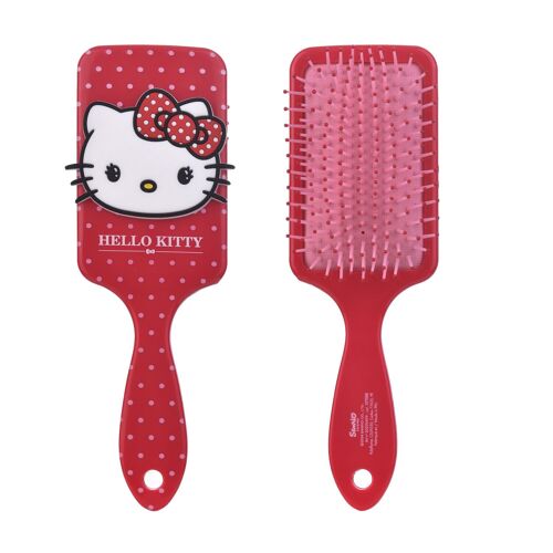 Hello Kitty - Brosse pour Cheveux Rouge