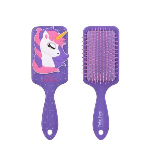 Licorne - Brosse pour Cheveux Violet