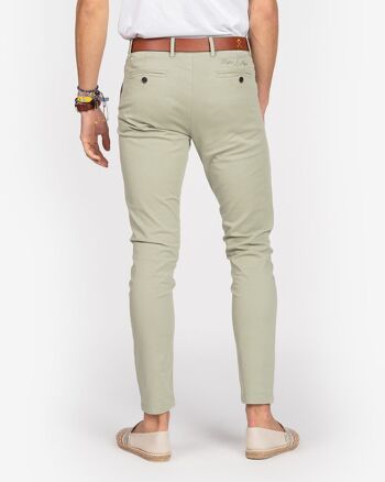 ICON COLOURS Pantalon chino militaire léger 3