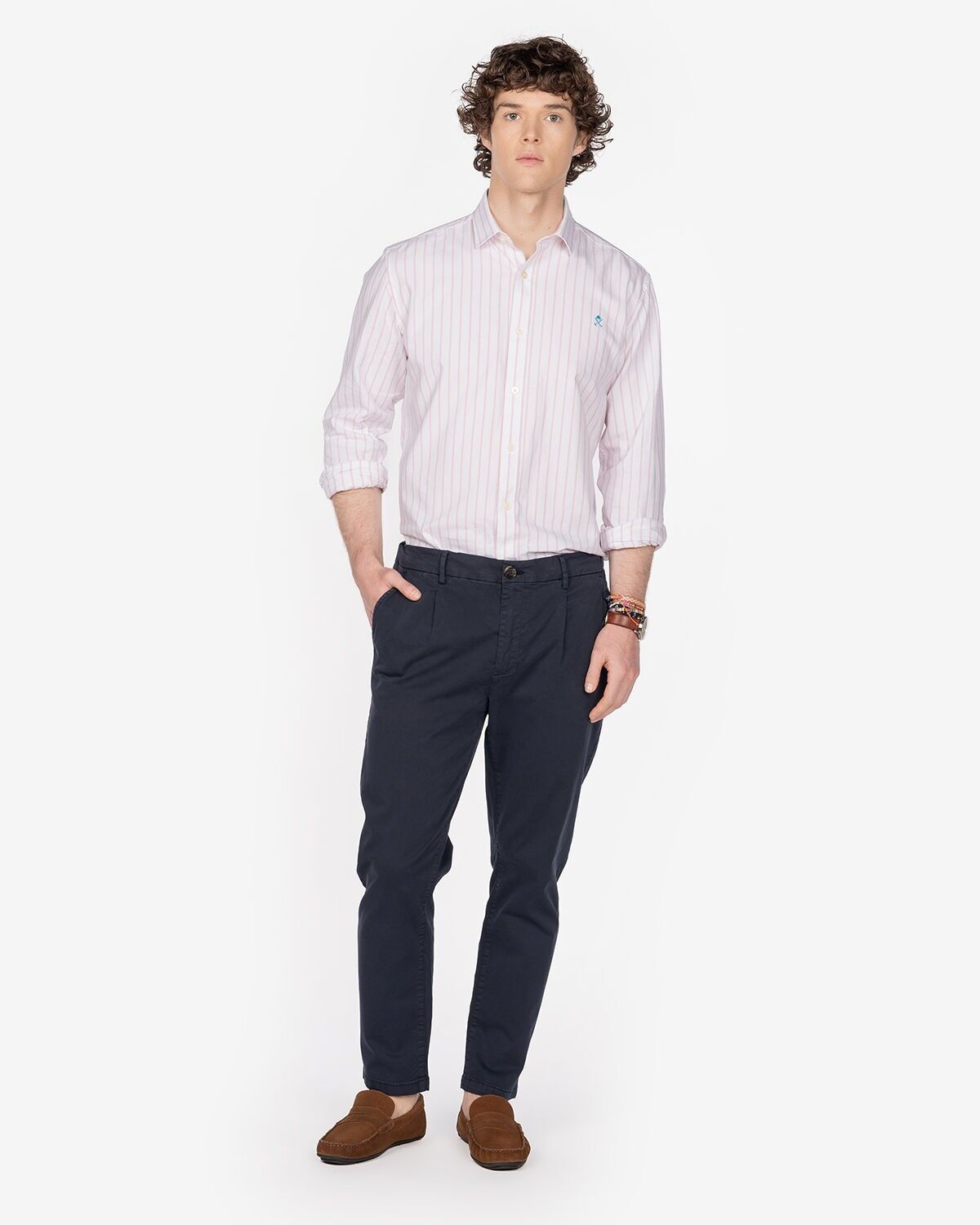 Pantaloni blu navy Newark