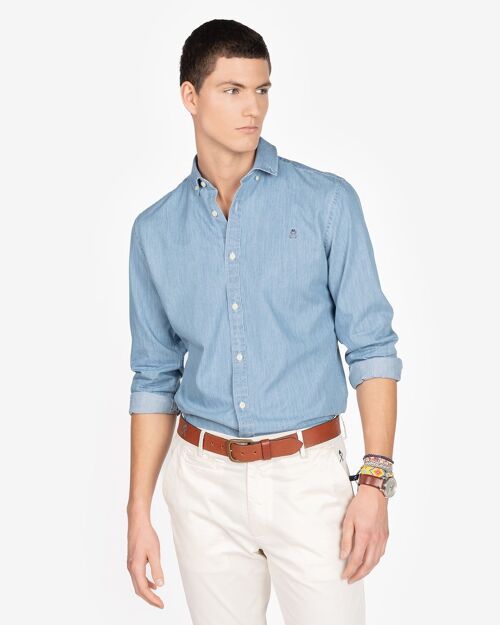 CAMISA ANTIBES LIGHT DENIM