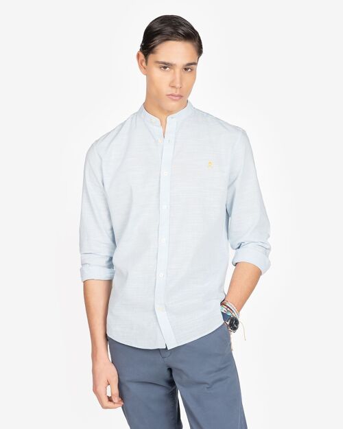 CAMISA AMALFI LIGHT TURQUOISE