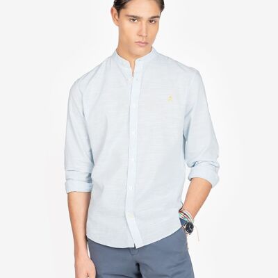 CAMISA AMALFI LIGHT TURQUOISE