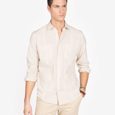 CAMICIA NORTH STONE GUAYABERA