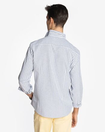 CHEMISE BLEU MARINE SÉOUL 2