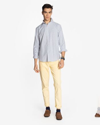 CHEMISE BLEU MARINE SÉOUL 3