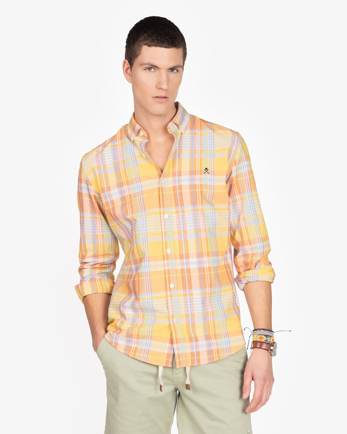 CAMICIA TRAMONTO MULTICOLORE