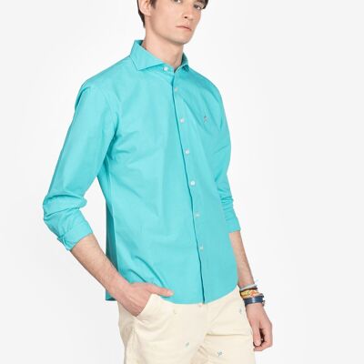 CAMISA CERDEÑA TURQUOISE