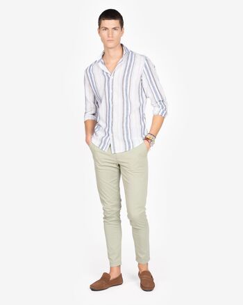 CHEMISE LAGUNA BEACH BLEU CLAIR 3