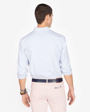 CHEMISE MÉDITERRANÉENNE BLEU CLAIR 2