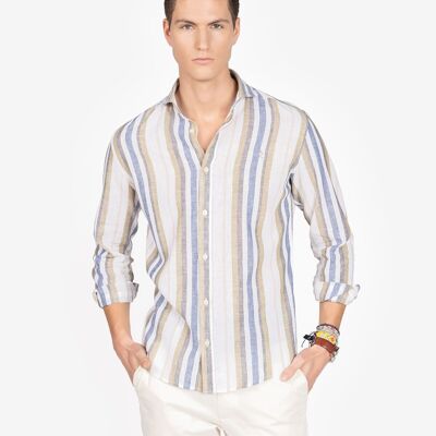 CAMISA LAGUNA BEACH MILITARY LIGHT