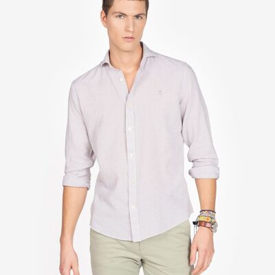 CHEMISE CAMEL VENISE