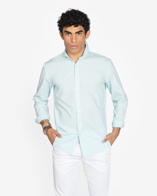 CAMISA FLORIDA LIGHT GREEN WATER