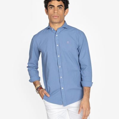 CAMICIA BLU FLORIDA COLONY