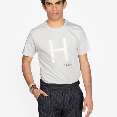 T-SHIRT HARVARD BLU CHIARO BABY