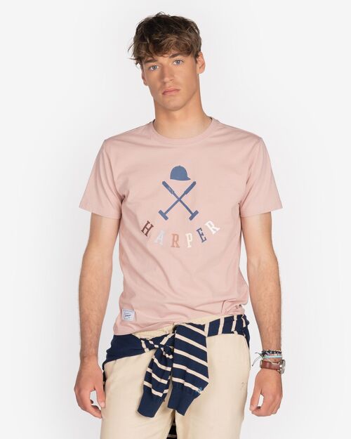 CAMISETA PREPPY PALE PINK