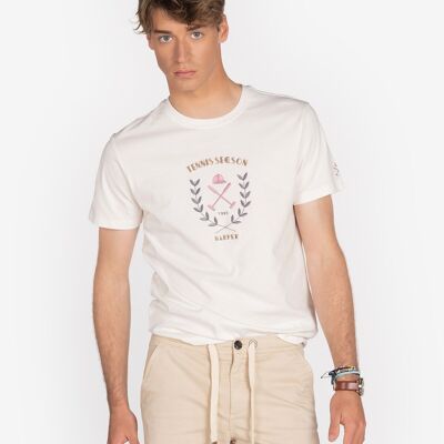 T-SHIRT DA TENNIS RAW