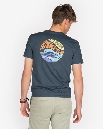 T-SHIRT EN DENIM FONCÉ CALIFORNIA 2