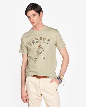 T-SHIRT LÉGER MILITAIRE ETHNIQUE 1