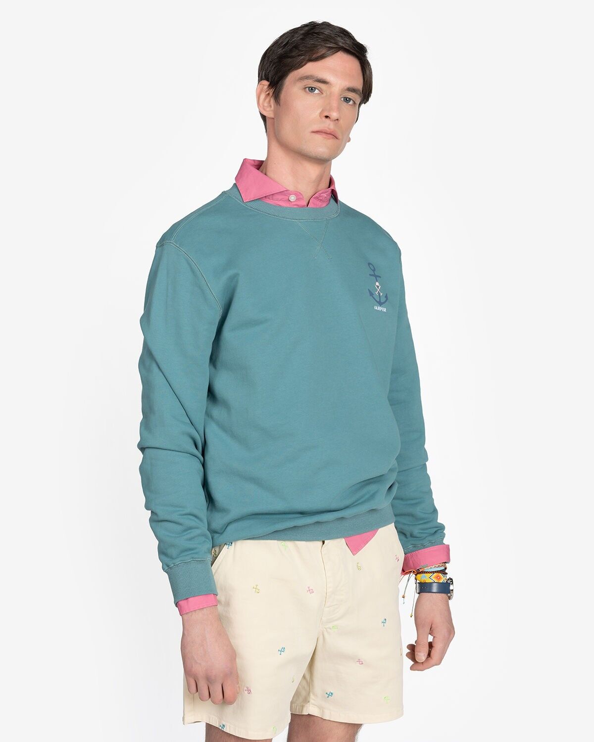 SUDADERA ANCHOR PACIFIC GREEN