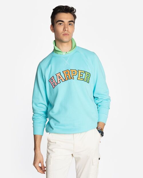 SUDADERA LOS ANGELES LIGHT BLUE