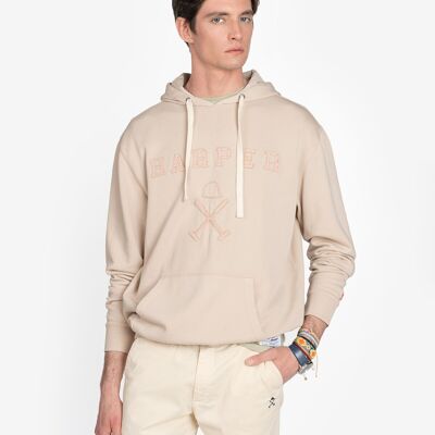 SUDADERA NEW ENGLAND HOODIE NORTH STONE