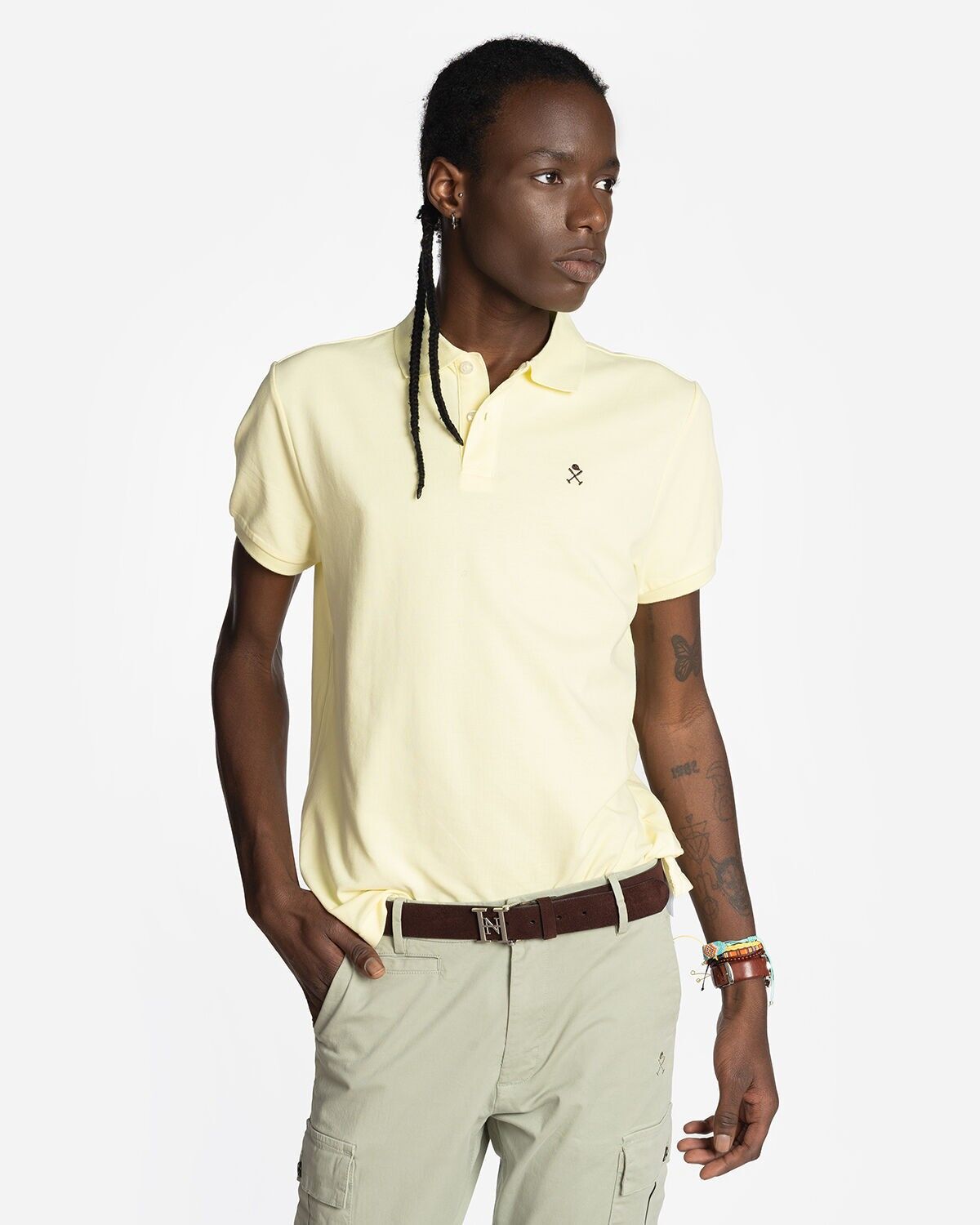 POLO ETNICA GIALLO CEDRO